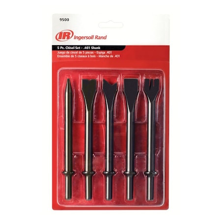 Ingersoll-Rand 5-Pc Chisel Set IR9500
